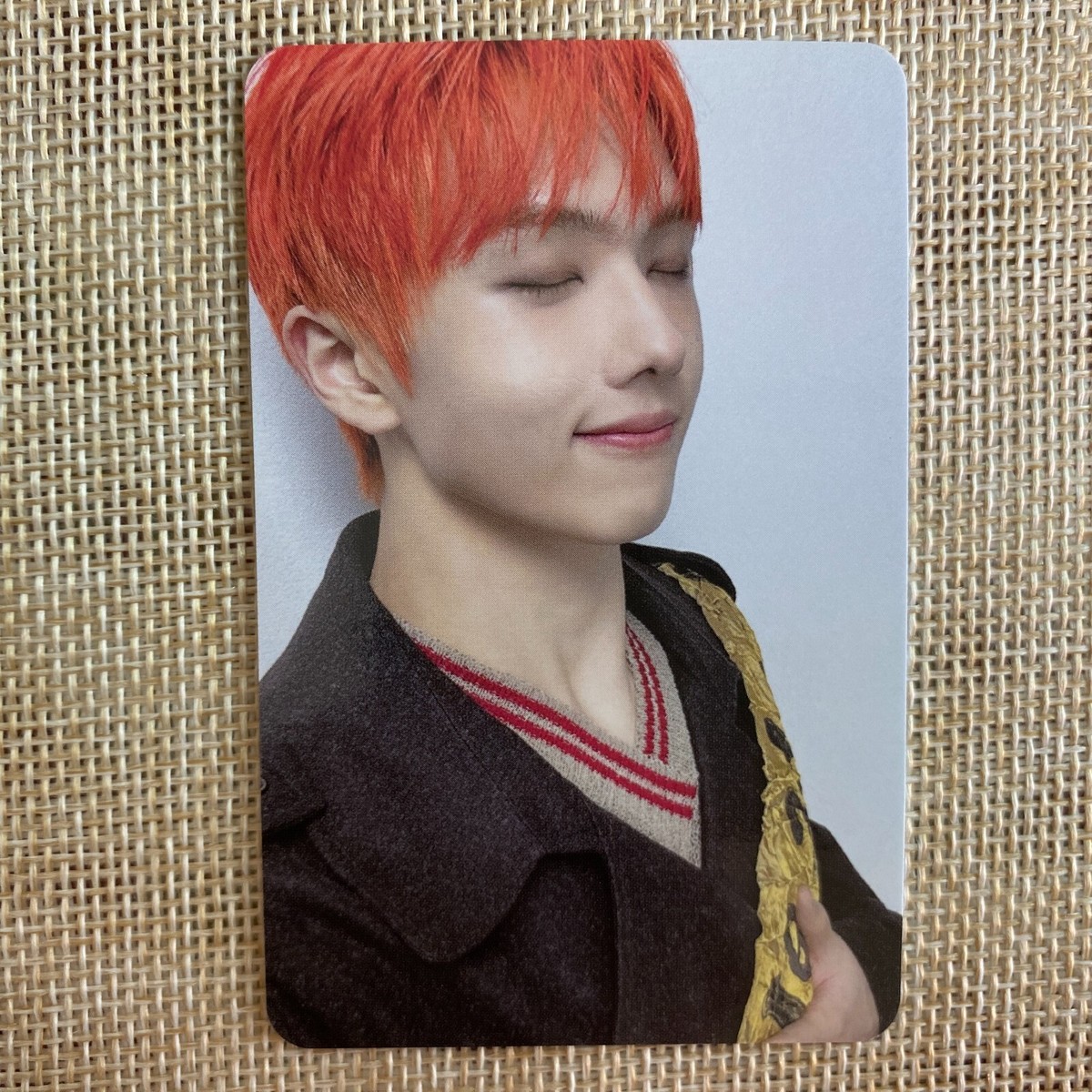 チソン  トレカ　ペンミ　jisung photo card fan meet チソン トレカ ペンミ jisung photo card fan meet Stray Kids