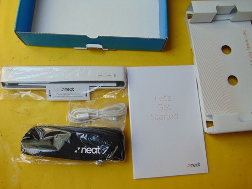 New Neat Receipts Mobile Scanner & The Smart Organization System w/ Travel Case - 第 13/16 張圖片