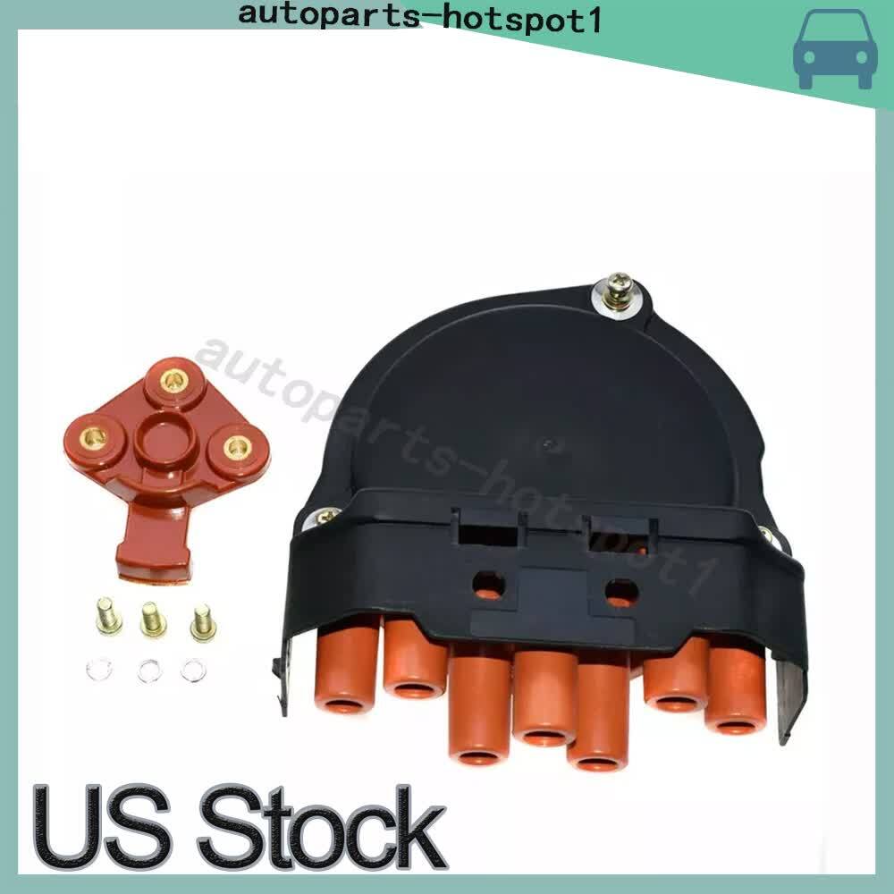 NEW Distributor Cap & Rotor 12111725070&comma;12111734110 For BMW E23 E24 E28 E30 E31