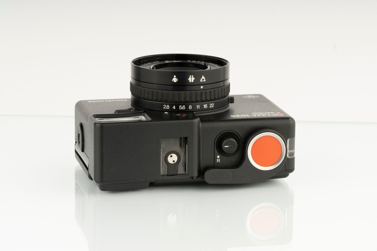 未使用品 AGFA OPTIMA 1035 Solitar S 2.8/40 Agfa Optima 1035 sensor with Solitar S 1:2.8/40 lens – Hard