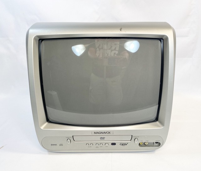 Magnavox CD130MW8 13" SDTV CRT Television DVD Combo. NO Remote! eBay
