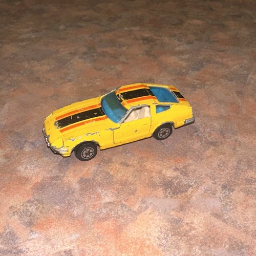 Vintage Yatming Datsun 280Z -T G Yellow Diecast Car 1062 NISSAN Hong Kong - Picture 2 of 4