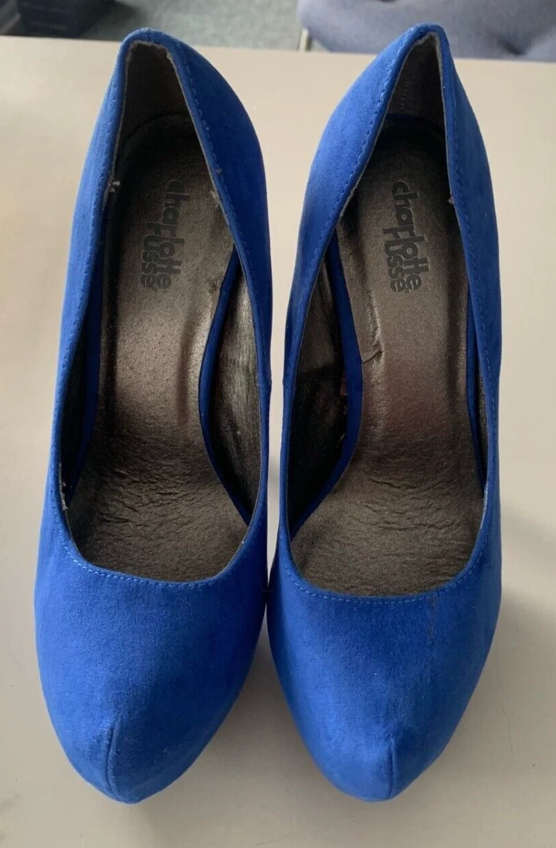 Charlotte russe hotsell blue heels