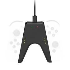 For Nintendo Switch JoyCon Bridge V shaped Handle Holder Charging Grip Dock ABS