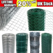 Welded Chicken Wire Mesh Wire Neting Fence Galvanised Steel PVC Coated Garden