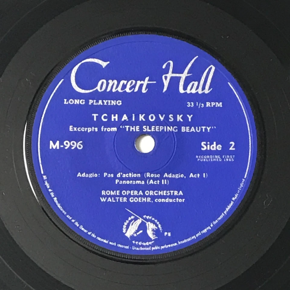 Tchaikovsky/Goehr - The Sleeping Beauty First Press 7" EP Record - M-996 EX/VG+ - Image 4 of 4