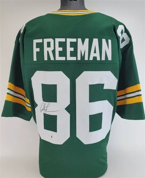 Antonio Freeman Signed Green Bay Packers Jersey Beckett Super