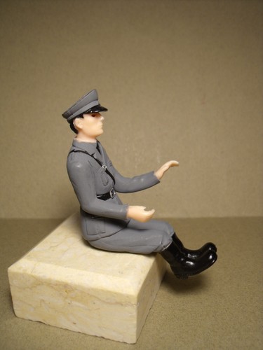 FIGUR 1/18 FAHRER WEHRMACHT WW2 VROOM NICHT BEMALT SIGNATUR MINICHAMPS - Bild 3 von 5