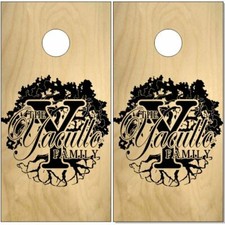 Family Tree Of Life Cornhole Wrap Bag Toss Skin Decal Sticker Wraps
