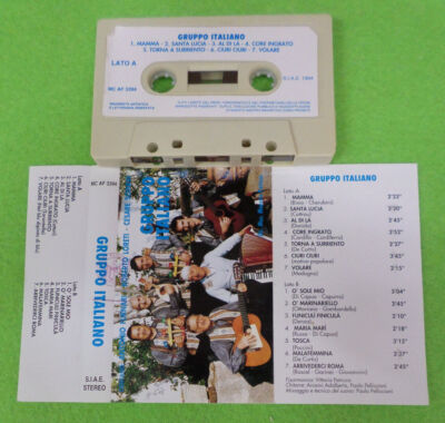 MC GRUPPO ITALIANO Omonimo Same MAESTRO PETRICCA 1994 italy no cd lp dvd vhs