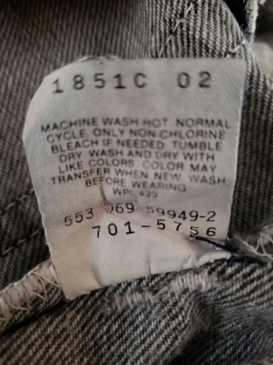 Vintage 90s Levis 501 Student Jeans Made In The USA Size 26