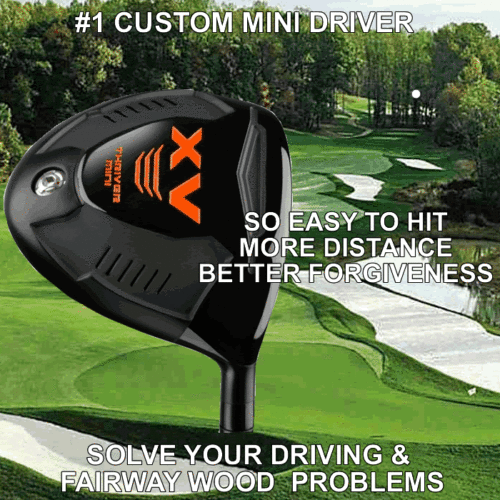 #1 MINI PGA TOUR ILLEGAL DISTANCE + ACCURACY MINI CUSTOM DRIVER LONG DRIVE CLUB - Picture 1 of 4