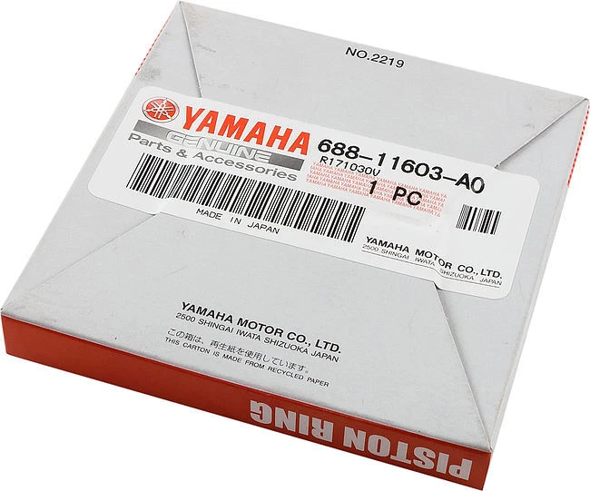 688-11603-A0-00 Yamaha Piston ring set (std) 68811603A000, New 