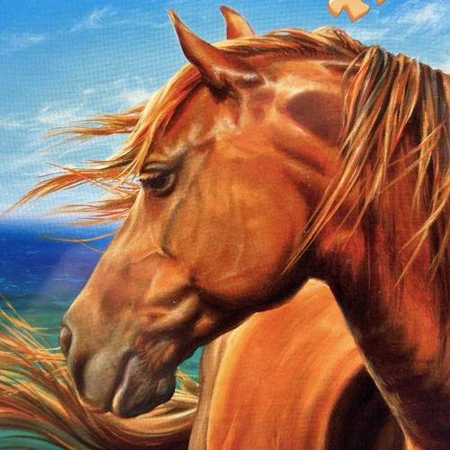 Rompecabezas RAVENSBURGER 500 piezas SUSURROS DE BELLEZA marco de caballo arte ¡NUEVO! - Imagen 2 de 24