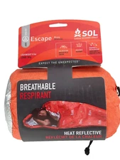 SOL Escape Bivvy Heat Reflective Lightweight 8.5 OzAdventure Medical Kit/ shelte