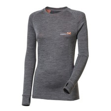 PROGRESS Damen Langarmshirt Merinowolle + Bambusviskose Merinounterw&auml;sche TOP