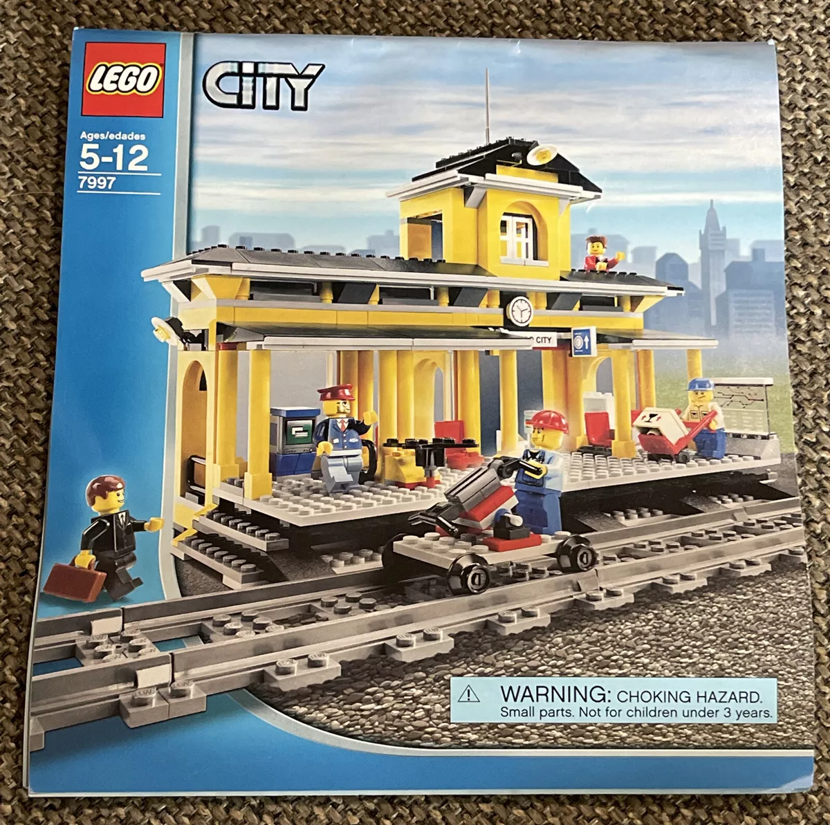 Nordamerika Sicilien fordøje LEGO CITY Train Station (7997) INSTRUCTION BOOKLET ONLY NO BRICKS EXCELLENT  BOOK | eBay