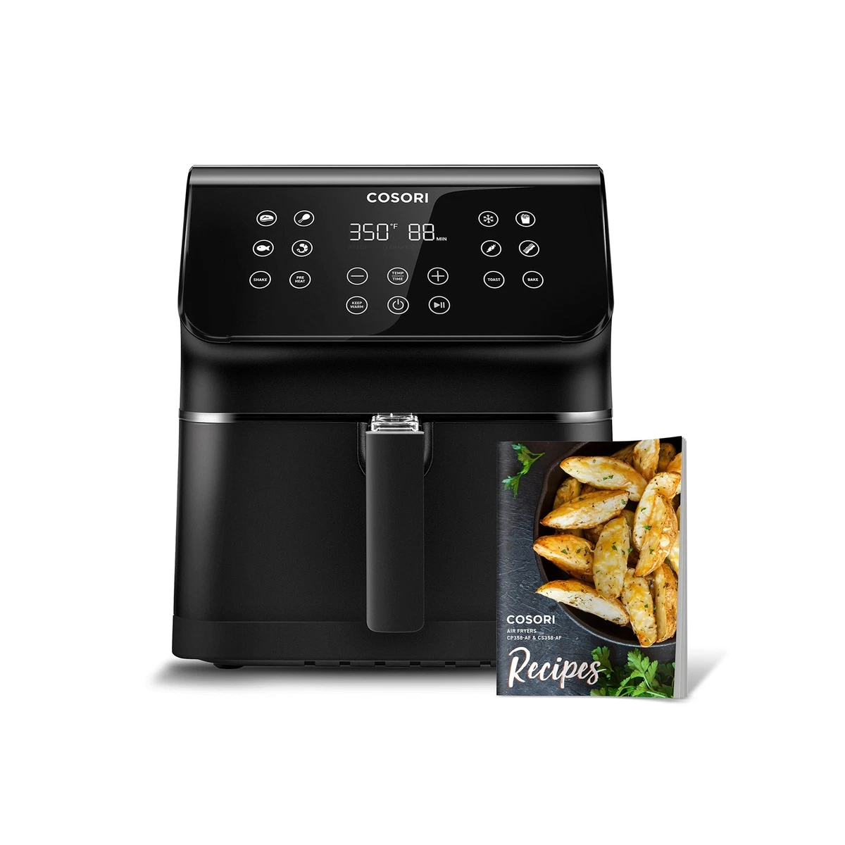  COSORI Air Fryer Oven Pro II 5.8QT Large Airfryer, 12