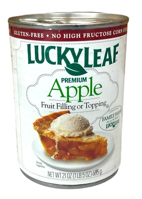 Lucky Leaf Apple Pie Filling & Topping 21 oz
