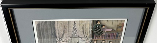 P Buckley Moss Me and Mom Print Framed Matted Double Signed #899/1000 (1991) - Picture 9 of 12