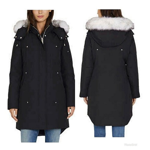 Down Parka coat With Removable Fur Hood 