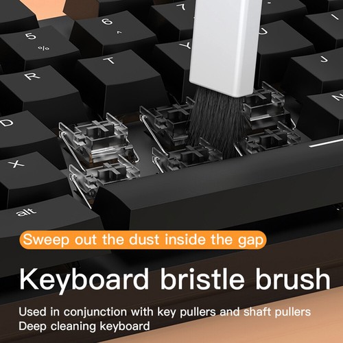 Kit Nettoyeur Clavier 20 en 1 Kit Nettoyage Électronique avec Grande Brosse Rétractable - Photo 9/17