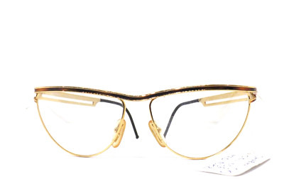 Brille Für Damen Gold Made In Italy Vintage KATZE CHARME
