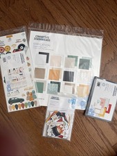 Creative Memories STAYCATION paper, stickers,mats embellishments - New