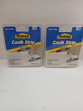 2 Pack - Homax 1 5/8 in. x 11 ft. Tub  Wall Almond Caulk Strip Peel  Stick