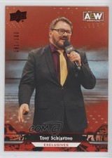 2023 Upper Deck AEW All Elite Wrestling Crew Exclusives /100 Tony Schiavone 17an