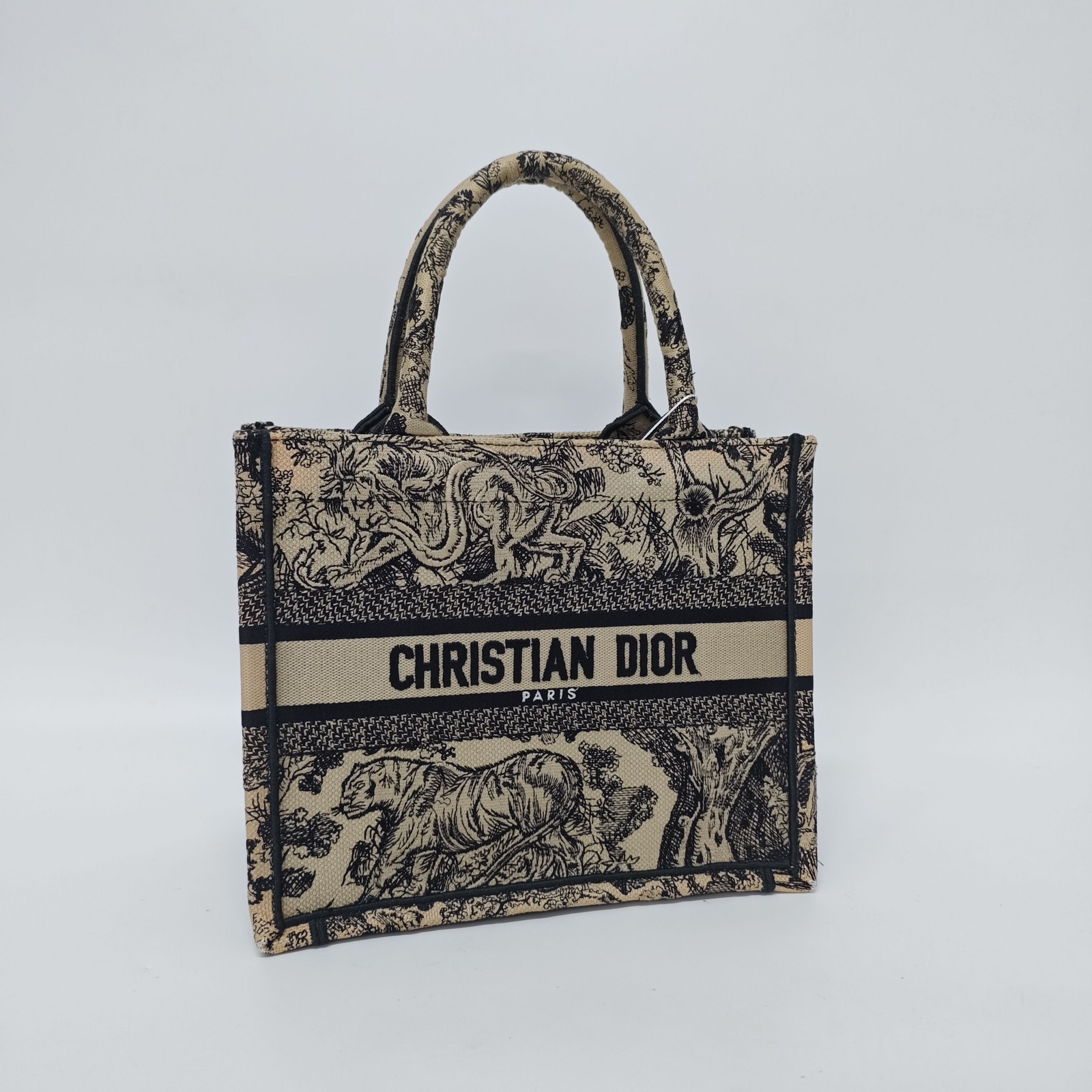 Dior Pre-Owned Authentic Tote Monogram Free Tracked Shipping — image 5