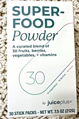 Superfood Packets By Juice Plus - New in Box - Exp. 7/2026 - 30 Packets/Box