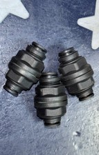 (3) 5/32” 4mm PARKER LEGRIS 3116 04 00 Push-Fit Union 5/32 in PTC Bulkhead  3pcs