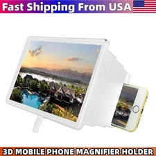 3D Mobile Phone Screen Magnifier Portable Stretchable HD TV Video Amplifier US