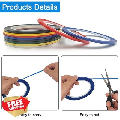 10 Rolls Violin Finger Tape Guide Stickers 216ft Cello Fretboard Notes