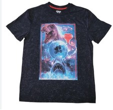Universal Studios T-Shirt Size Medium E.T. Jurassic Park Jaws Back To The Future