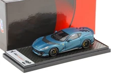 1:43 BBR Ferrari 812 Competizione Blue Capri Matt - Limited 16 Pcs.