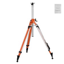 Aluminum Laser Tripod 45-114in Height, 5/8-11 Mount