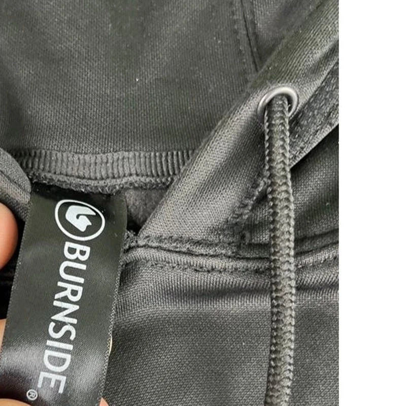 Sudadera con capucha Burnside 2XL negra Performance para hombre - Excelente estado Foto 3 de 4