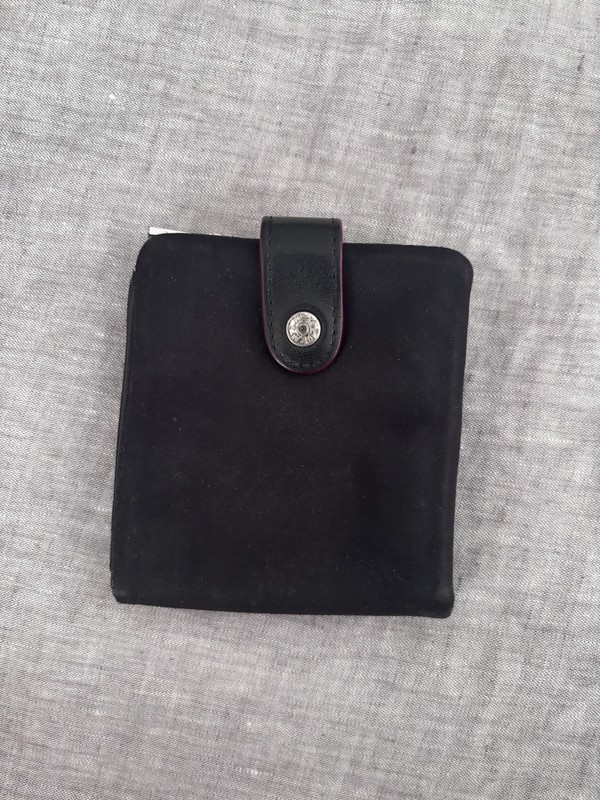 MZ Wallace Black Nylon Wallet