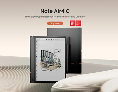 Onyx BOOX Tablet Note Air 4C 64G E Ink Tablet Color ePaper Notebook