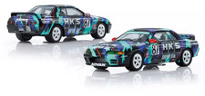 Kyosho Miniature Cars & Books HKS SKYLINE GT-R Gr.A 1993 1/64size MOTN System