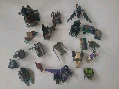 Lot of Assorted LEGO Parts Ninjago Chima Monster Fighters Incomplete