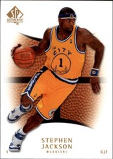 2007-08 SP Authentic #59 Stephen Jackson - BSK