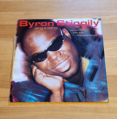 Byron Stingily - Sing A Song 12'' Vinyl Record House Inc 187 Lockdown Garage Mix