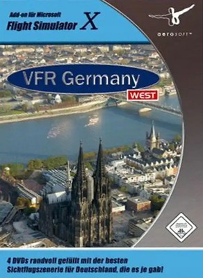 Flight Simulator X - VFR Germany 1: West (DVD-ROM)