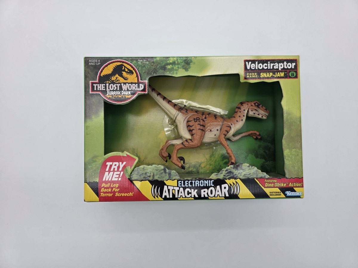 Jurassic Park The Lost World Velociraptor J18 Snap Jaw