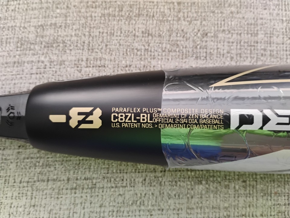 Batte De Baseball DeMarini CF Zen 31 Pouces -8 USSSA – Graphite 2019