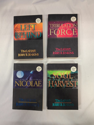 Left Behind series 1-4 set LaHaye/Jenkins 1 2 3 4 PB lot