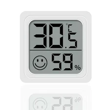 Mini LCD Digital Indoor Convenient Temperature Sensor Humidity Meter Gauge Instr